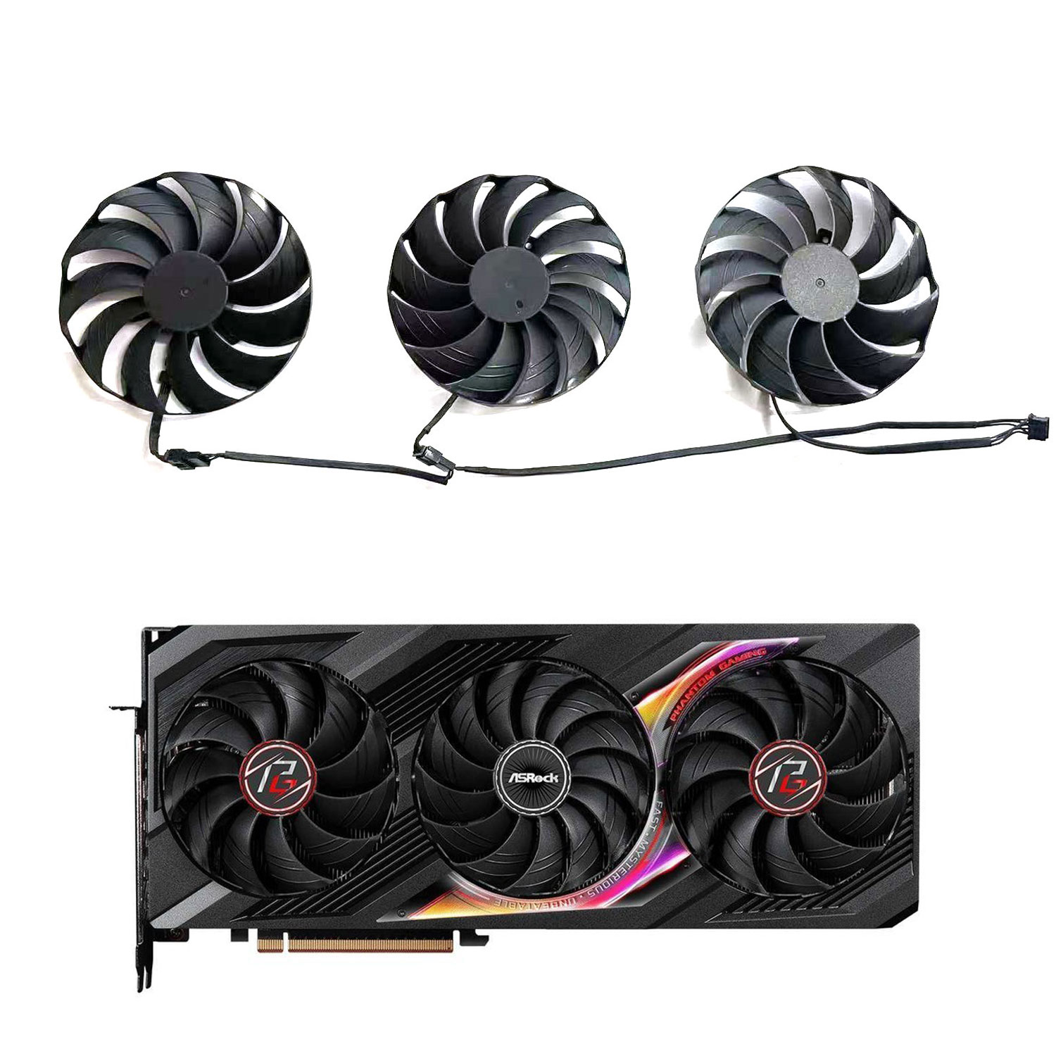 New Cooling Fan 4PIN 98MM CF10 - Rx 7800 Xt 16Gb ulasan dan harga