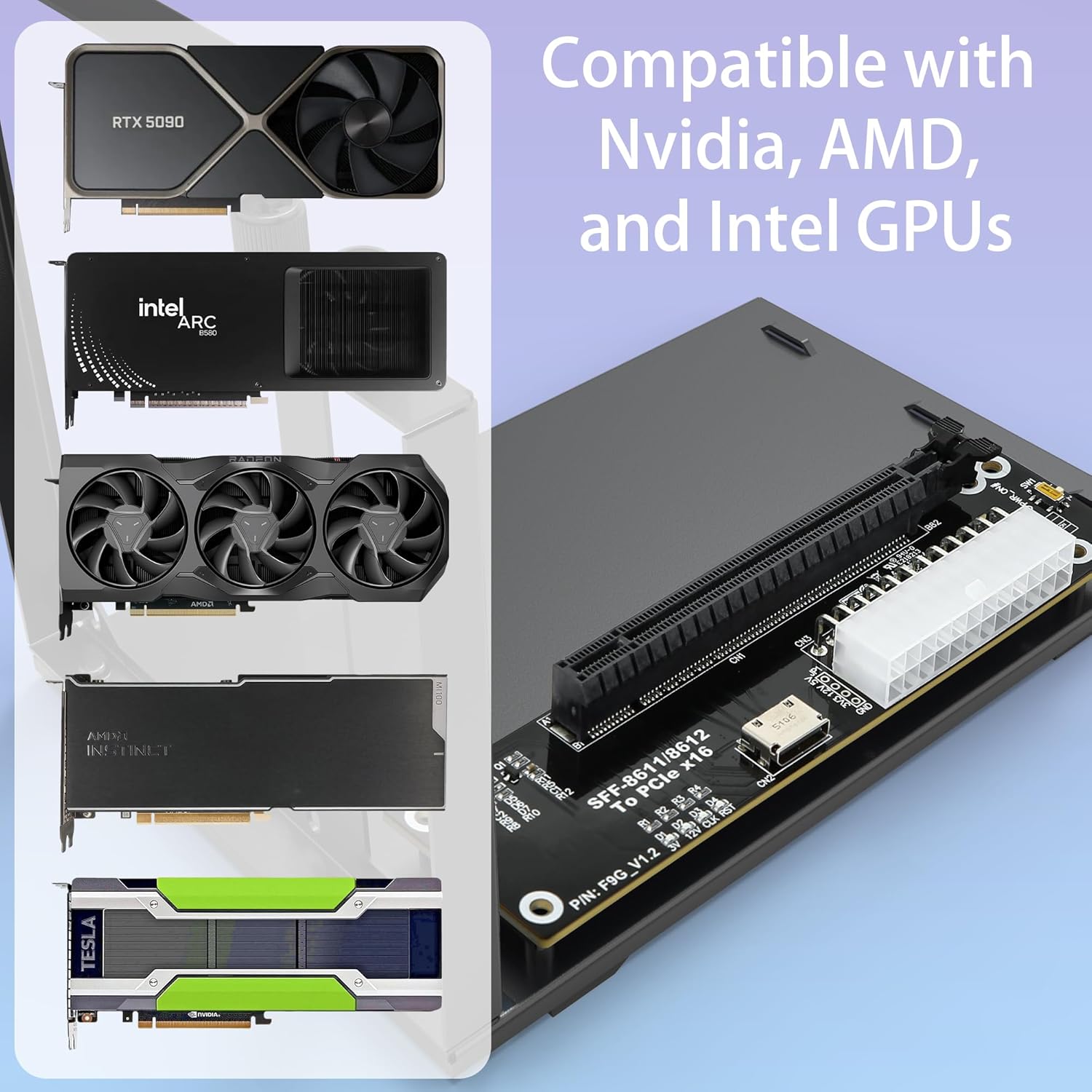 PCIe 4.0 X4 64Gbps EGPU Dock w - Oculink Gpu Dock Station ulasan dan harga