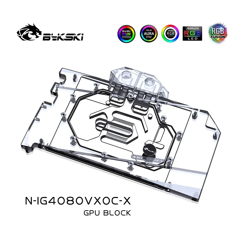Bykski GPU Block for Colorful  - Rtx 4080 Water Cooling Block ulasan dan harga