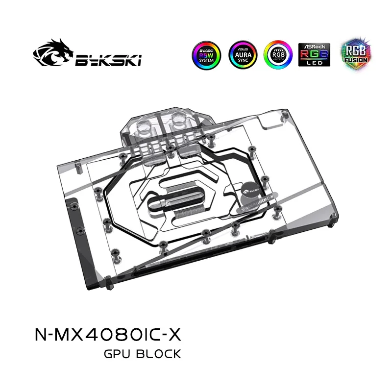 Bykski GPU Block for MAXSUN RT - Rtx 4080 Water Cooling Block ulasan dan harga