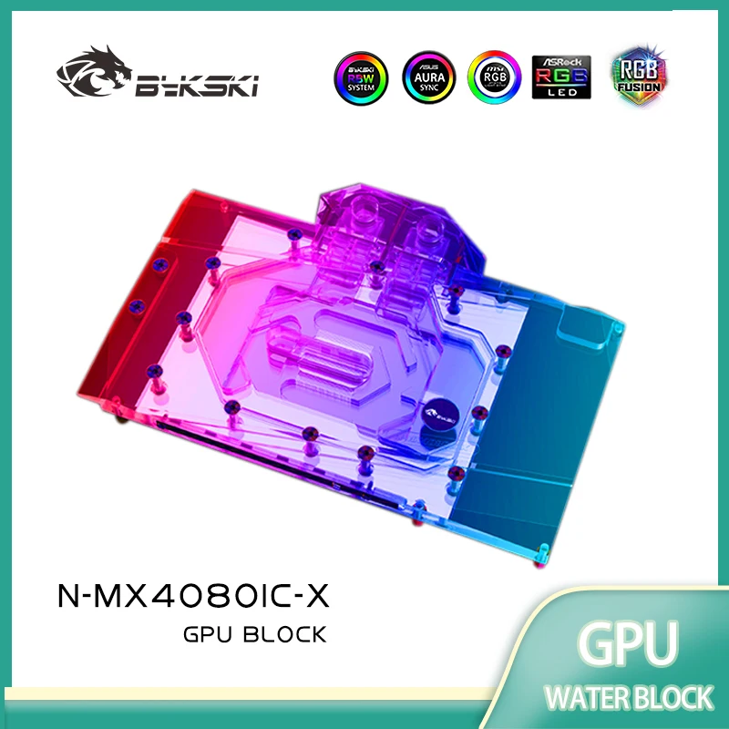 Bykski GPU Block for MAXSUN RT - Rtx 4080 Water Cooling Block ulasan dan harga
