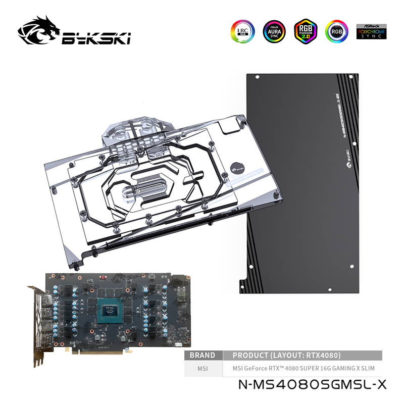 Bykski Water Block For MSI Gef - Rtx 4080 Water Cooling Block ulasan dan harga