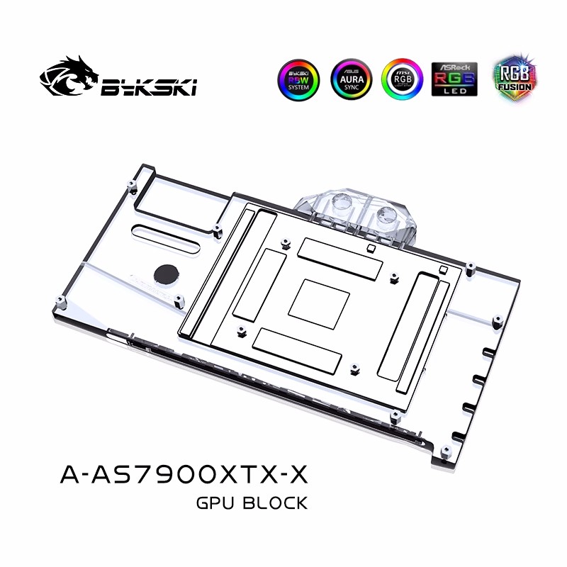 Bykski Water Block Use for ASU - Rx 7900 Xt 20Gb ulasan dan harga