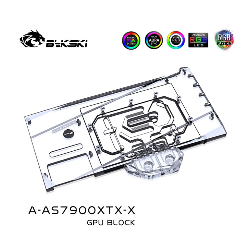 Bykski Water Block Use for ASU - Rx 7900 Xt 20Gb ulasan dan harga
