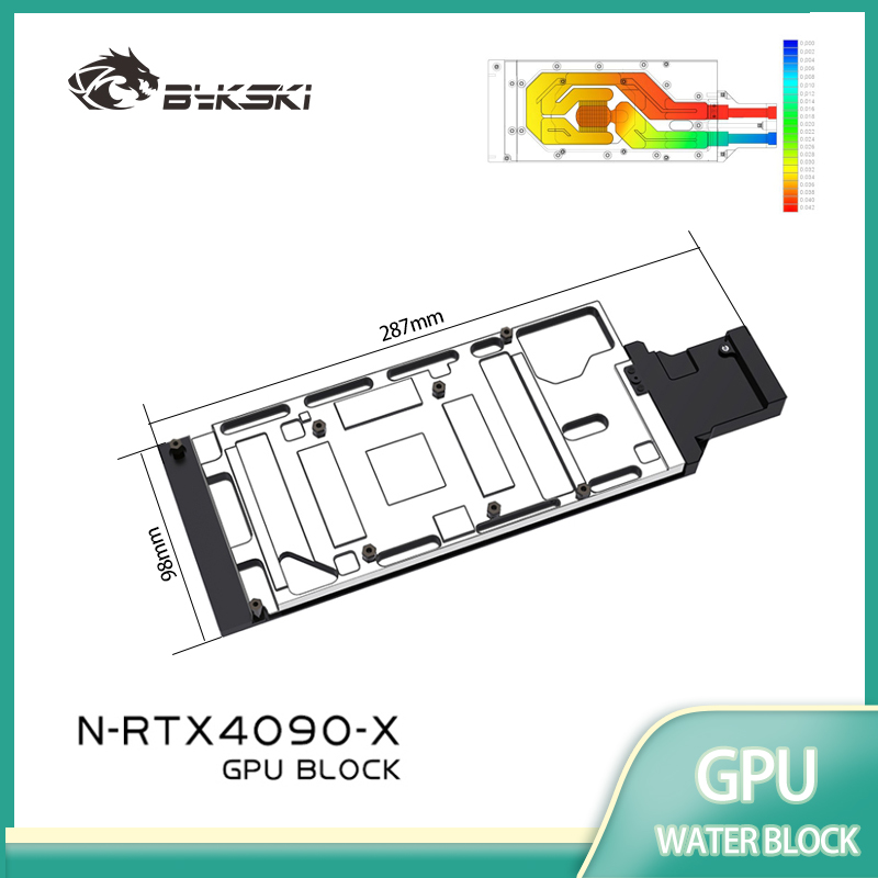 Bykski N-RTX4090-X GPU Water B - Rtx 4090 Water Block Full Cover ulasan dan harga