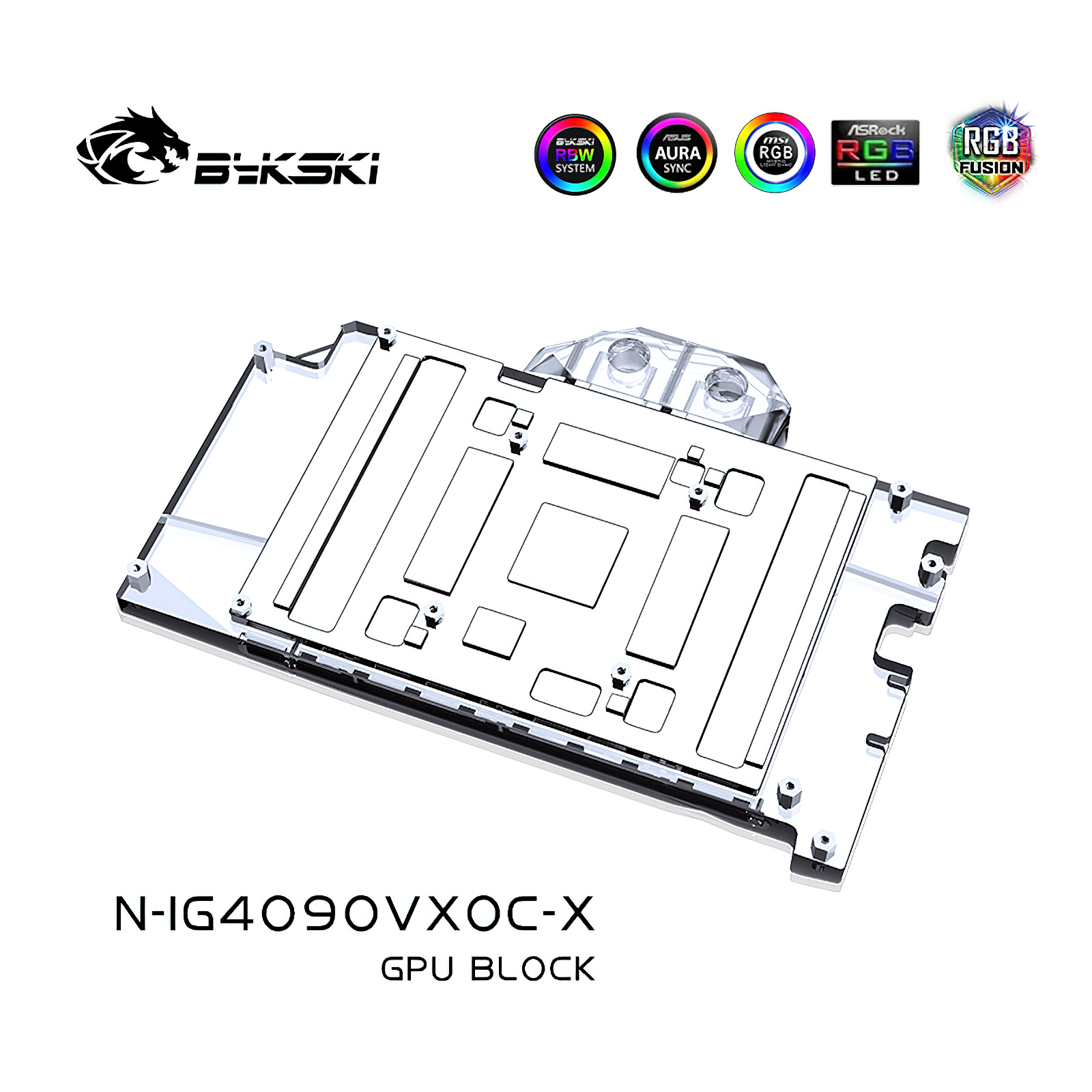 Bykski GPU Water Cooling  Full - Rtx 4090 Water Block Full Cover ulasan dan harga